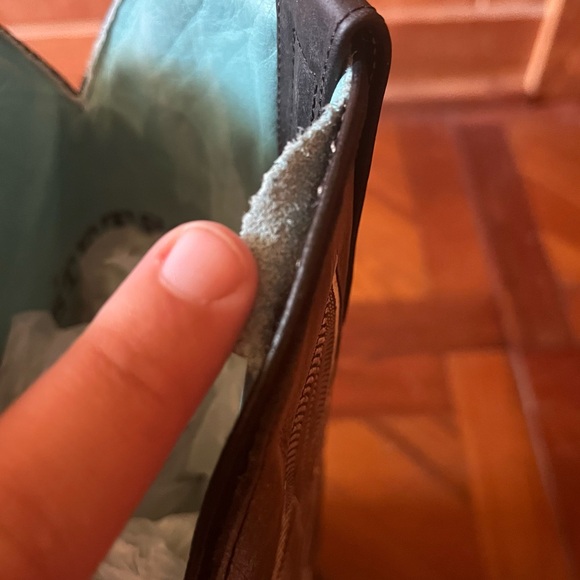 STETSON Handmade in Mexico Western Boot Marbled Black Gray Women’s 9 Cowgirl - Picture 11 of 13